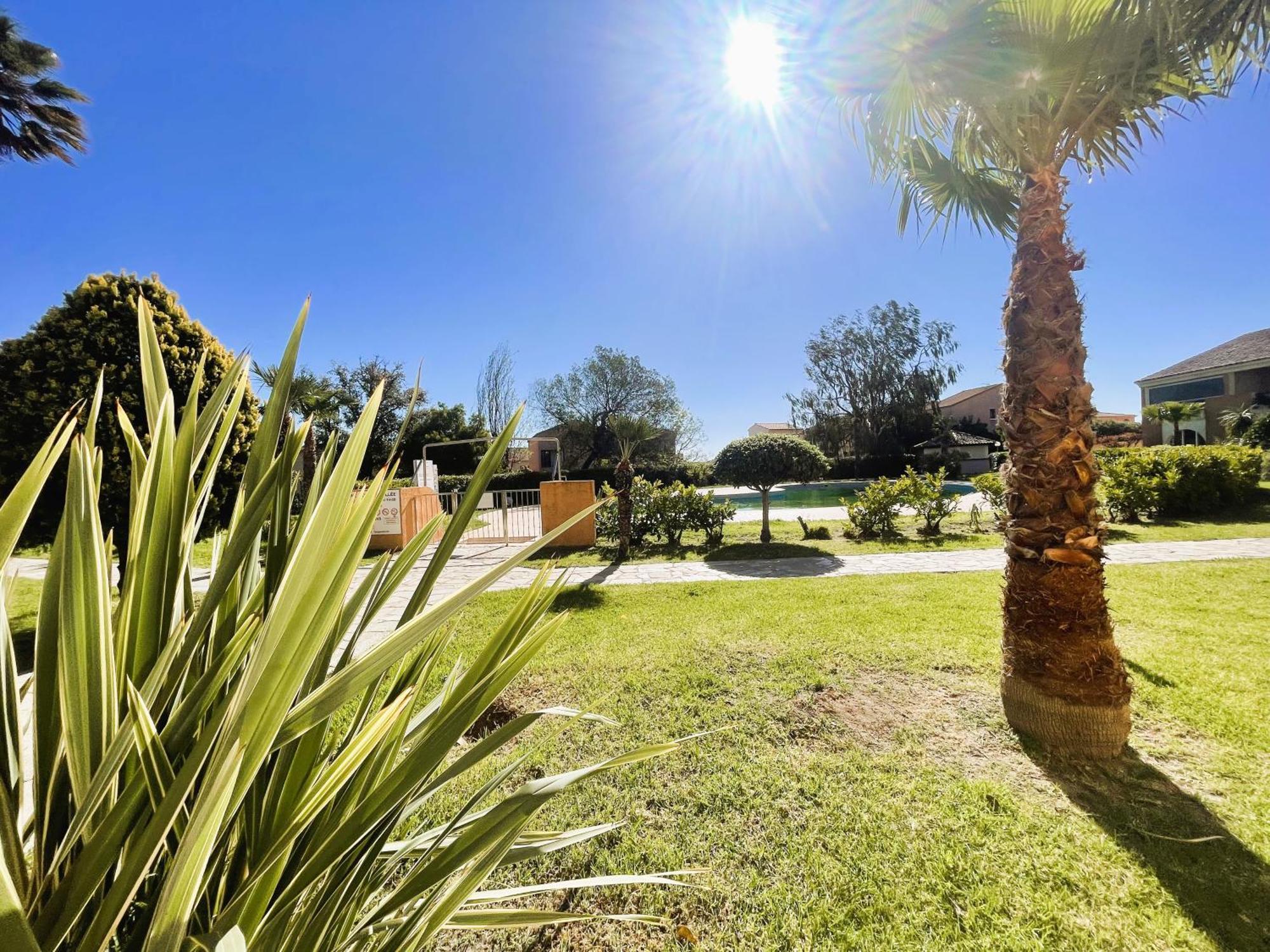 Residence Marine De Bravone Acces Plage, Piscine Linguizzetta エクステリア 写真